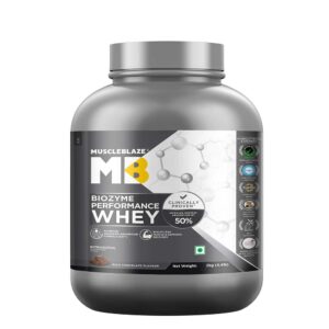 MuscleBlaze Biozyme Performance Whey Protein Powder